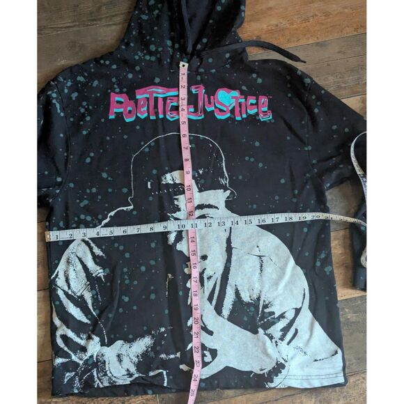 Philcos "Poetic Justice" Tupac Hoodie, Size M - Picture 3 of 4